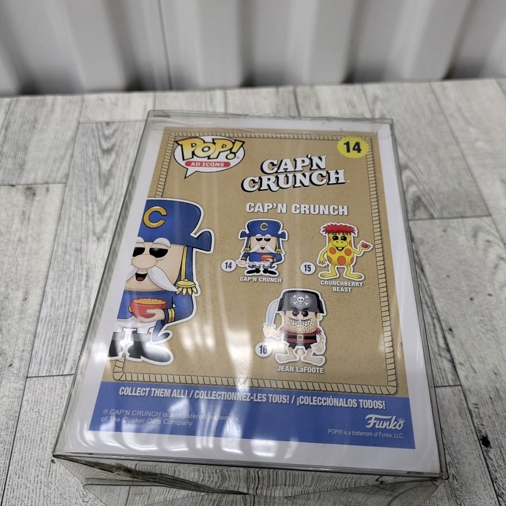 Funko Pop! 14 Cap'n Crunch Vinyl Figure - Blue and Yellow - Picture 5 of 6